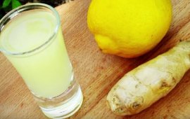Имбирная настойка с медом и лимоном