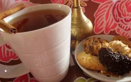 Саудовский пряный "финджан" чай с анисом